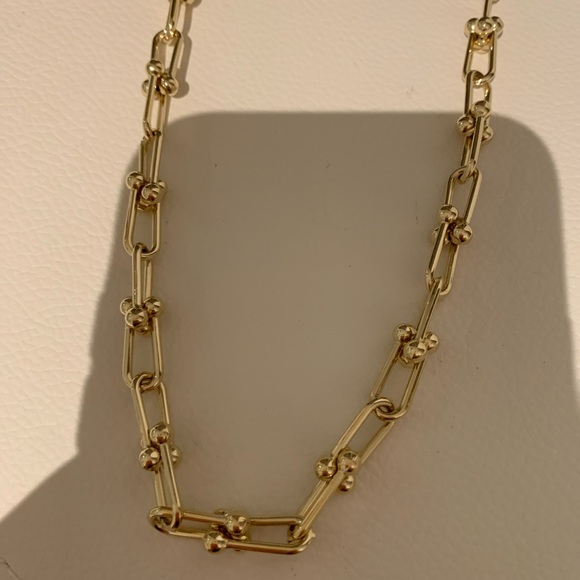 Real Gold Chain Link Necklace - Picture 7 of 10